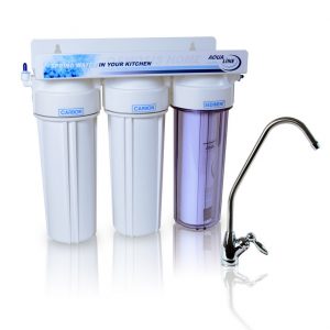 Проточный фильтр очистки воды Aqualine MF3